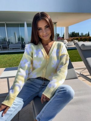 Svetr Angela žlutý