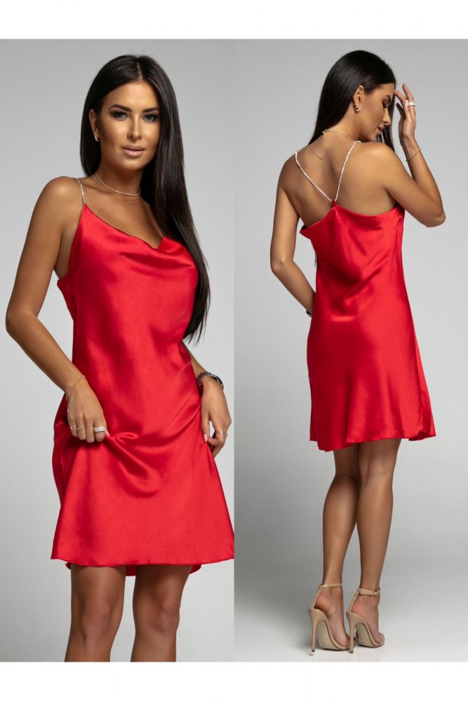 Šaty Maluma červené - Velikost: UNI