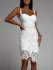 Šaty Violetta bílé - Velikost: M/L