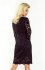 Šaty Elvira 2 černé - Velikost: M, Barva: černá