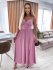 Šaty Bianca světle růžové - Velikost: XS, Barva: světle růžová