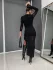 Šaty Danielle černé - Velikost: S