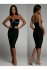 Šaty Whitney černé - Velikost: L
