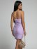 Šaty Rosalie fialové - Velikost: M/L, Barva: fialková