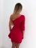 Šaty Nadia  červené - Velikost: XS, Barva: červená