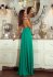 Šaty Angelina zelené - Velikost: L, Barva: zelená