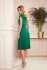 Šaty Ivette zelené - Velikost: L, Barva: zelená