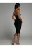 Šaty Whitney černé - Velikost: L