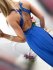 Šaty Melani chrpové - Velikost: XS, Barva: chrpová