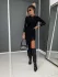 Šaty Danielle černé - Velikost: M