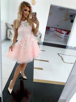 Šaty Alice 2 světlé růžové