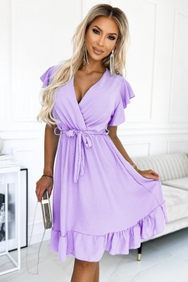 Šaty Lolita světlé fialové